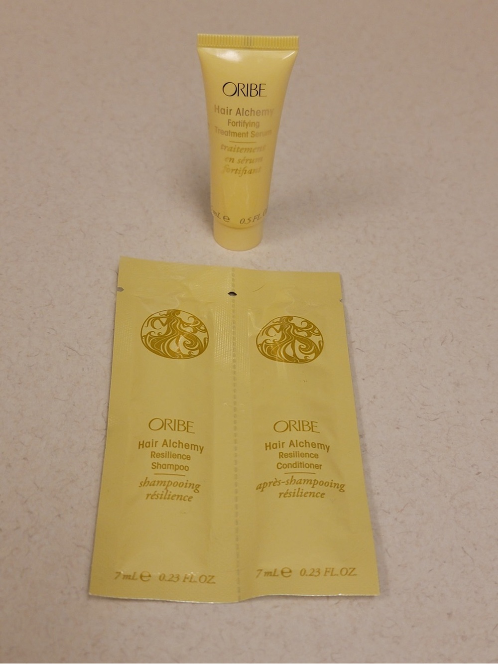 Oribe Hair Alchemy Resilience Shampoo & Conditioner & Fortifying Treatment Serum